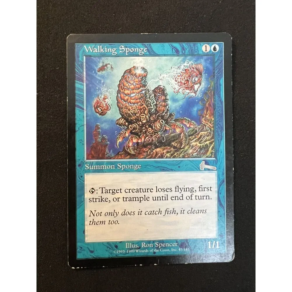 Walking Sponge 47 UC Urza's Legacy Magic: The Gathering MP